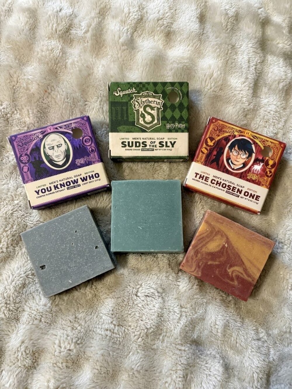 Dr. Squatch Harry Potter Slytherin House Limited Edition 3-Bar Soap Bundle Pack